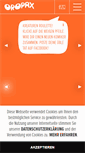 Mobile Screenshot of oropax.de